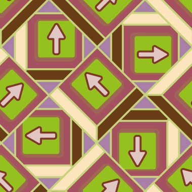 Kot düğmeleri Dikişsiz desen vektör çizim ile 