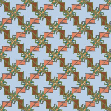 soyut geometrik Dikişsiz desen arka planı için. 