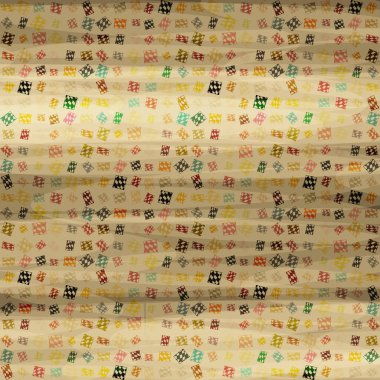 soyut geometrik renkli Dikişsiz desen arka plan için vektör çizim