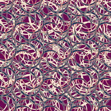 Daireler için arka plan ile Seamless modeli. vektör çizim