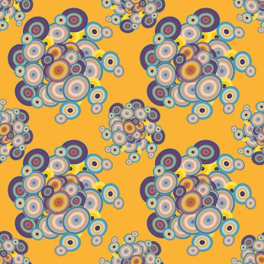 soyut geometrik renkli Dikişsiz desen arka plan için vektör çizim