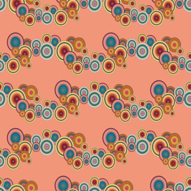 soyut geometrik renkli Dikişsiz desen arka plan için vektör çizim