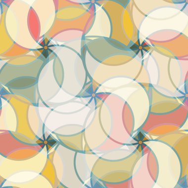 soyut geometrik renk desenli vektör çizimi