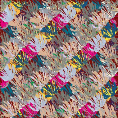 soyut dikişsiz desen, vektör illüstrasyonu