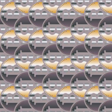 Renkli bitcoins işaretleri ile mali seamless modeli