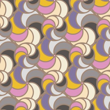 soyut geometrik renk desenli vektör çizimi