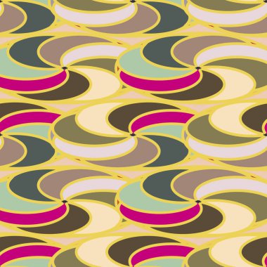 soyut geometrik renk desenli vektör çizimi