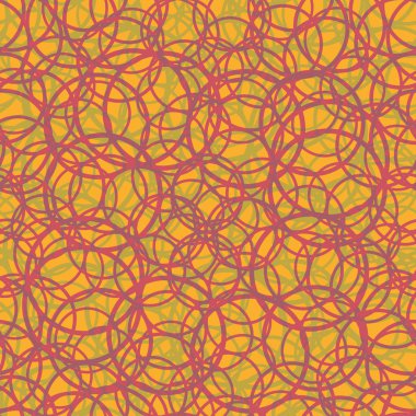 Daireler için arka plan ile Seamless modeli. vektör çizim