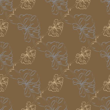 Renkli Yay ve kurdeleler sorunsuz desenli arka.