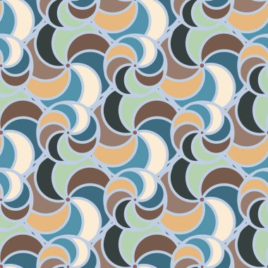 soyut geometrik renk desenli vektör çizimi