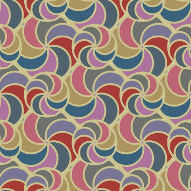 soyut geometrik renk desenli vektör çizimi