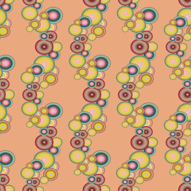 soyut geometrik renkli Dikişsiz desen arka plan için vektör çizim