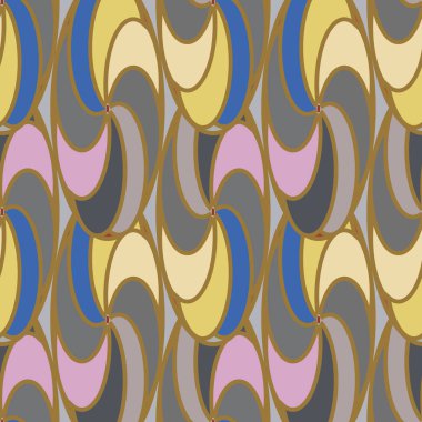 soyut geometrik renk desenli vektör çizimi