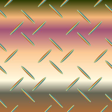 Oluklu metal, Dikişsiz desen vektör çizim.