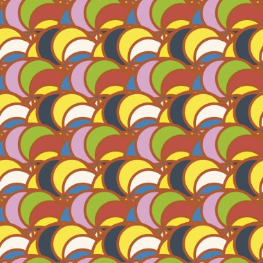 soyut geometrik renk desenli vektör çizimi