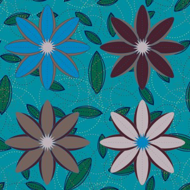 vektör çizim arka planı için seamless modeli   