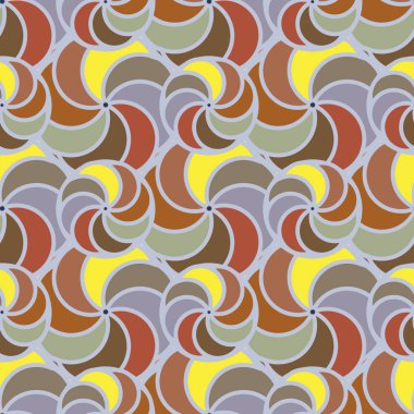 soyut geometrik renk desenli vektör çizimi