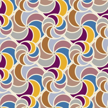 soyut geometrik renk desenli vektör çizimi