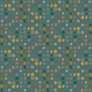 soyut geometrik renkli Dikişsiz desen arka plan için vektör çizim