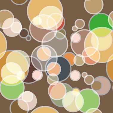 Daireler ile sorunsuz arka plan