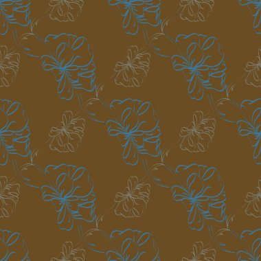 Renkli Yay ve kurdeleler sorunsuz desenli arka.