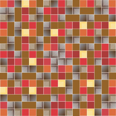 geometrik küpleri ve kareler arka plan, sorunsuz tasarlamak vektör çizim 