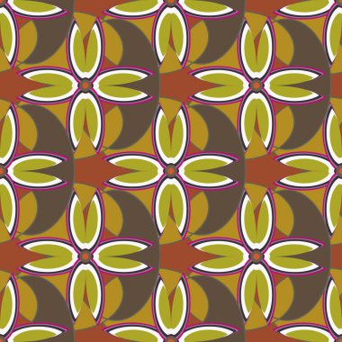 Sorunsuz çiçek desenli arka plan.