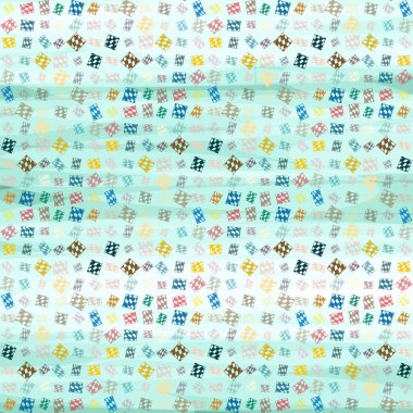 soyut geometrik renkli Dikişsiz desen arka plan için vektör çizim