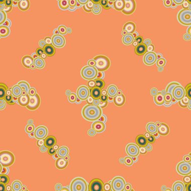 soyut geometrik renkli Dikişsiz desen arka plan için vektör çizim