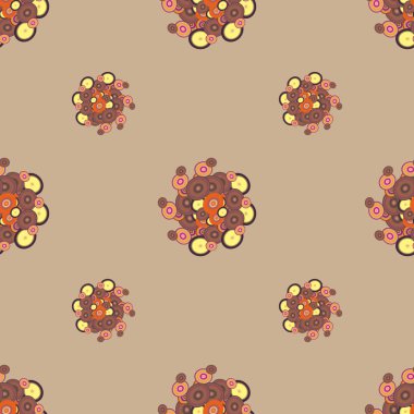 soyut geometrik renkli Dikişsiz desen arka plan için vektör çizim