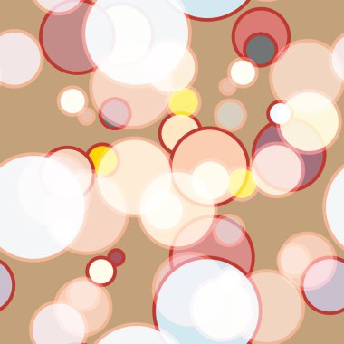 Daireler ile sorunsuz arka plan