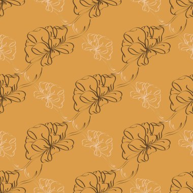 Renkli Yay ve kurdeleler sorunsuz desenli arka.