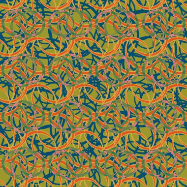 Daireler için arka plan ile Seamless modeli. vektör çizim