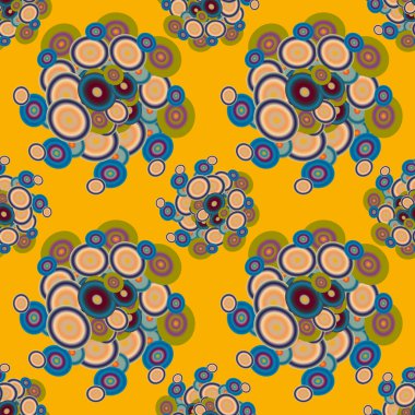 soyut geometrik renkli Dikişsiz desen arka plan için vektör çizim