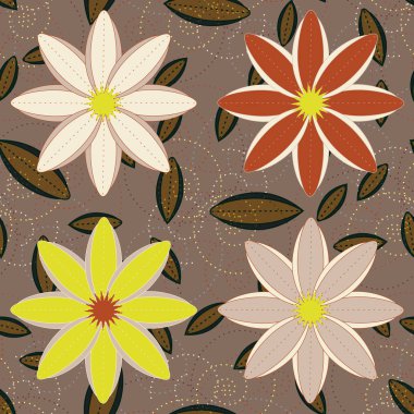 vektör çizim arka planı için seamless modeli   