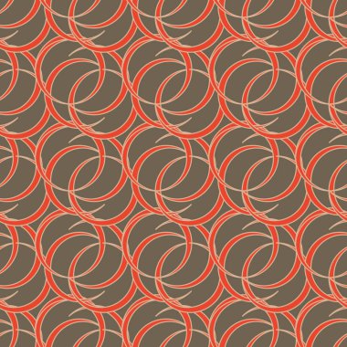 Daireler için arka plan ile Seamless modeli. vektör çizim