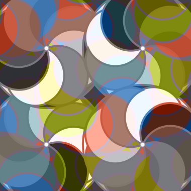 soyut geometrik renk desenli vektör çizimi