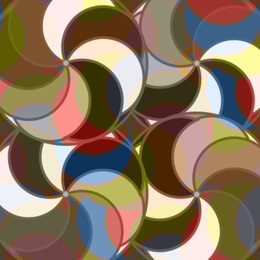 soyut geometrik renk desenli vektör çizimi