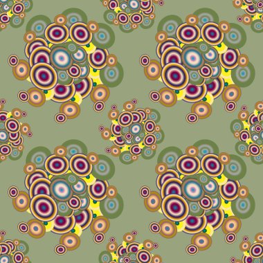 soyut geometrik renkli Dikişsiz desen arka plan için vektör çizim