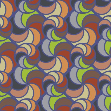 soyut geometrik renk desenli vektör çizimi