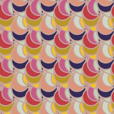 soyut geometrik renk desenli vektör çizimi