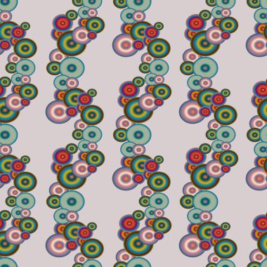 soyut geometrik renkli Dikişsiz desen arka plan için vektör çizim