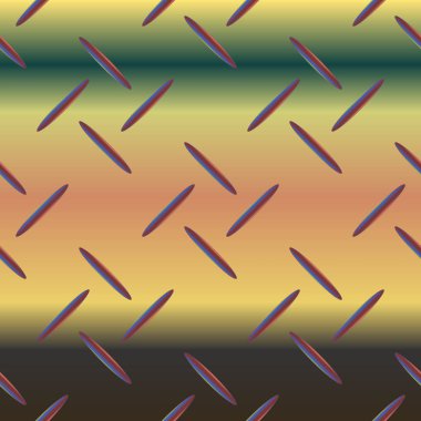 Oluklu metal, Dikişsiz desen vektör çizim.