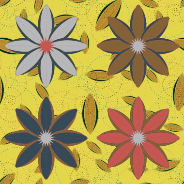 vektör çizim arka planı için seamless modeli   