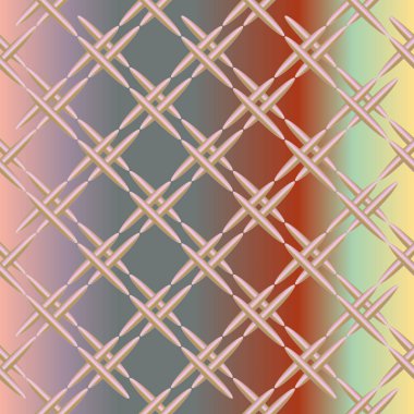 Oluklu metal, Dikişsiz desen vektör çizim.