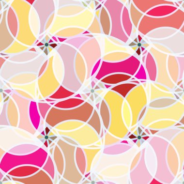 soyut geometrik renk desenli vektör çizimi