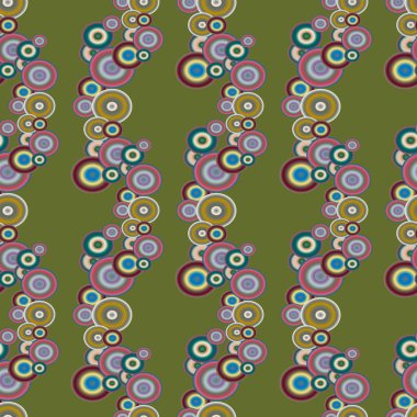 soyut geometrik renkli Dikişsiz desen arka plan için vektör çizim