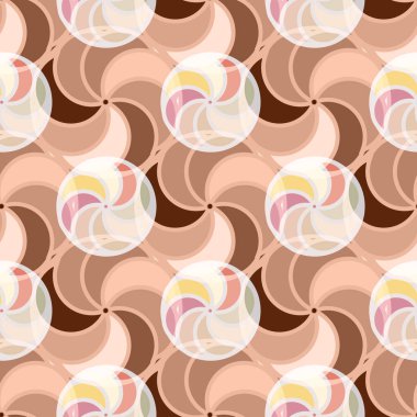 soyut geometrik renk desenli vektör çizimi