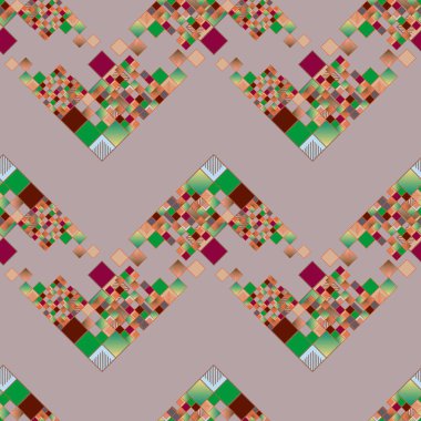 geometrik küpleri ve kareler arka plan, sorunsuz tasarlamak vektör çizim 