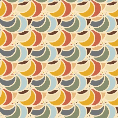 soyut geometrik renk desenli vektör çizimi